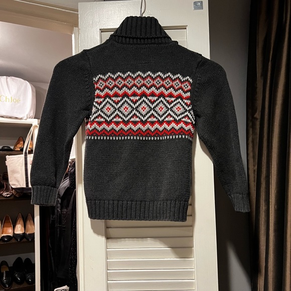Cute Boys Fairisle Button Cardigan - Picture 2 of 5